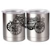 10 oz. Silver Stainless Steel Short Tumbler Thumbnail