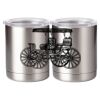 10 oz. Silver Stainless Steel Short Tumbler Thumbnail