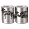 10 oz. Silver Stainless Steel Short Tumbler Thumbnail