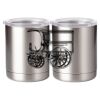 10 oz. Silver Stainless Steel Short Tumbler Thumbnail