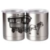 10 oz. Silver Stainless Steel Short Tumbler Thumbnail
