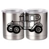 10 oz. Silver Stainless Steel Short Tumbler Thumbnail