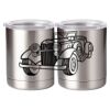 10 oz. Silver Stainless Steel Short Tumbler Thumbnail