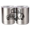 10 oz. Silver Stainless Steel Short Tumbler Thumbnail