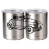10 oz. Silver Stainless Steel Short Tumbler Thumbnail