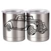 10 oz. Silver Stainless Steel Short Tumbler Thumbnail