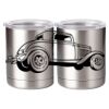 10 oz. Silver Stainless Steel Short Tumbler Thumbnail
