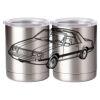 10 oz. Silver Stainless Steel Short Tumbler Thumbnail