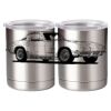 10 oz. Silver Stainless Steel Short Tumbler Thumbnail