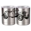 10 oz. Silver Stainless Steel Short Tumbler Thumbnail