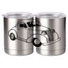 10 oz. Silver Stainless Steel Short Tumbler Thumbnail
