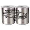 10 oz. Silver Stainless Steel Short Tumbler Thumbnail