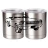 10 oz. Silver Stainless Steel Short Tumbler Thumbnail