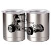 10 oz. Silver Stainless Steel Short Tumbler Thumbnail