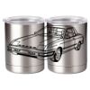 10 oz. Silver Stainless Steel Short Tumbler Thumbnail