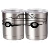 10 oz. Silver Stainless Steel Short Tumbler Thumbnail