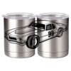 10 oz. Silver Stainless Steel Short Tumbler Thumbnail