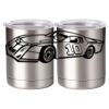 10 oz. Silver Stainless Steel Short Tumbler Thumbnail