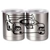 10 oz. Silver Stainless Steel Short Tumbler Thumbnail