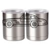 10 oz. Silver Stainless Steel Short Tumbler Thumbnail