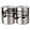 10 oz. Silver Stainless Steel Short Tumbler Thumbnail