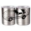 10 oz. Silver Stainless Steel Short Tumbler Thumbnail