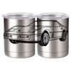 10 oz. Silver Stainless Steel Short Tumbler Thumbnail