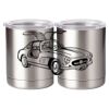 10 oz. Silver Stainless Steel Short Tumbler Thumbnail