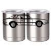 10 oz. Silver Stainless Steel Short Tumbler Thumbnail