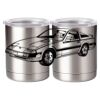 10 oz. Silver Stainless Steel Short Tumbler Thumbnail