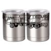 10 oz. Silver Stainless Steel Short Tumbler Thumbnail