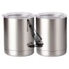 10 oz. Silver Stainless Steel Short Tumbler Thumbnail