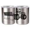 10 oz. Silver Stainless Steel Short Tumbler Thumbnail