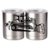 10 oz. Silver Stainless Steel Short Tumbler Thumbnail
