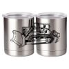 10 oz. Silver Stainless Steel Short Tumbler Thumbnail