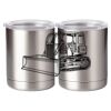 10 oz. Silver Stainless Steel Short Tumbler Thumbnail