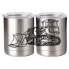 10 oz. Silver Stainless Steel Short Tumbler Thumbnail