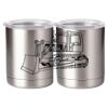 10 oz. Silver Stainless Steel Short Tumbler Thumbnail