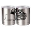 10 oz. Silver Stainless Steel Short Tumbler Thumbnail