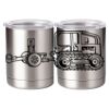 10 oz. Silver Stainless Steel Short Tumbler Thumbnail