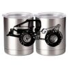 10 oz. Silver Stainless Steel Short Tumbler Thumbnail