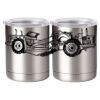 10 oz. Silver Stainless Steel Short Tumbler Thumbnail