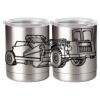 10 oz. Silver Stainless Steel Short Tumbler Thumbnail