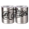 10 oz. Silver Stainless Steel Short Tumbler Thumbnail