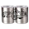 10 oz. Silver Stainless Steel Short Tumbler Thumbnail