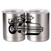 10 oz. Silver Stainless Steel Short Tumbler Thumbnail
