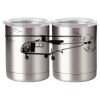 10 oz. Silver Stainless Steel Short Tumbler Thumbnail