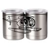 10 oz. Silver Stainless Steel Short Tumbler Thumbnail
