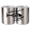 10 oz. Silver Stainless Steel Short Tumbler Thumbnail