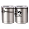10 oz. Silver Stainless Steel Short Tumbler Thumbnail